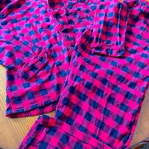 Men’s Flannel Pajama Set size L